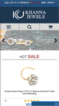 Mobile Screenshot of khannajewels.com